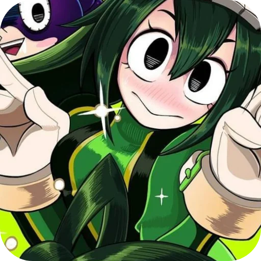 Sticker from the "Asui Tsuyu" sticker pack