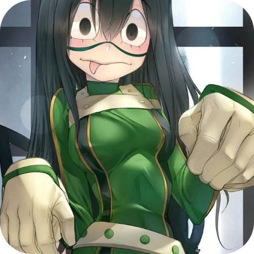 Sticker from the "Asui Tsuyu" sticker pack