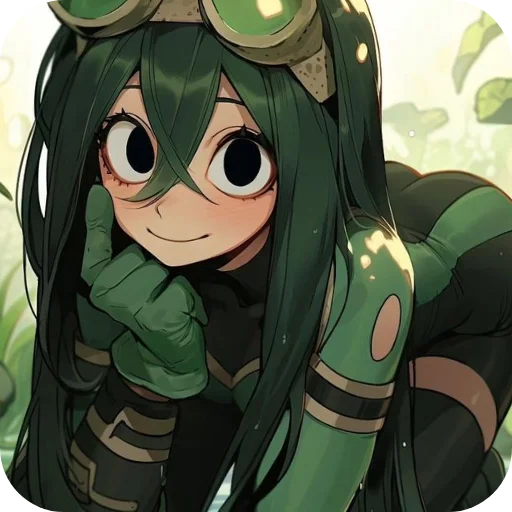 Sticker Asui Tsuyu