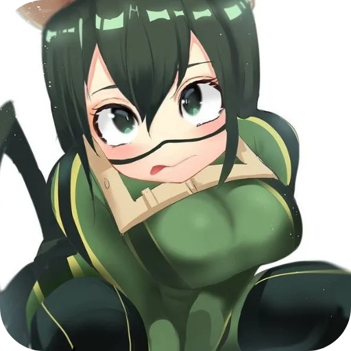 Sticker Asui Tsuyu