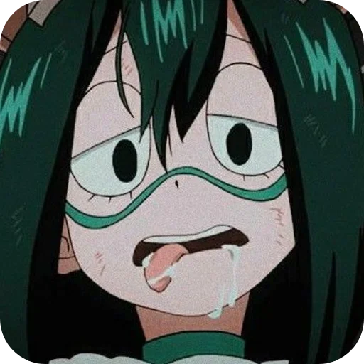 Sticker Asui Tsuyu