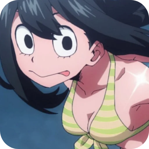 Sticker from the "Asui Tsuyu" sticker pack