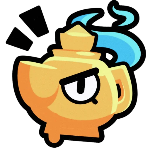 Sticker from the "Brawl Stars Sprays" sticker pack