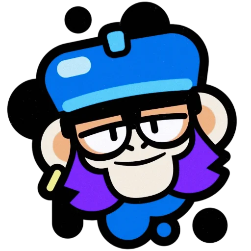 Sticker from the "Brawl Stars Sprays" sticker pack