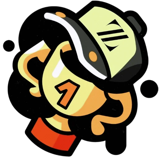 Sticker from the "Brawl Stars Sprays" sticker pack