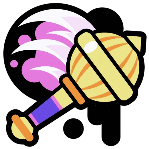 Sticker from the "Brawl Stars Sprays" sticker pack