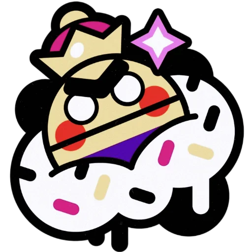 Sticker from the "Brawl Stars Sprays" sticker pack