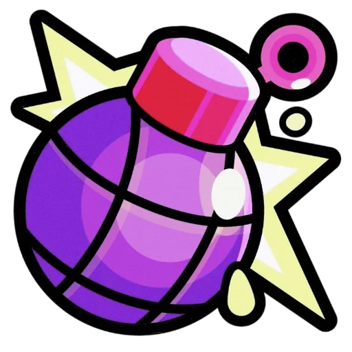 Sticker from the "Brawl Stars Sprays" sticker pack