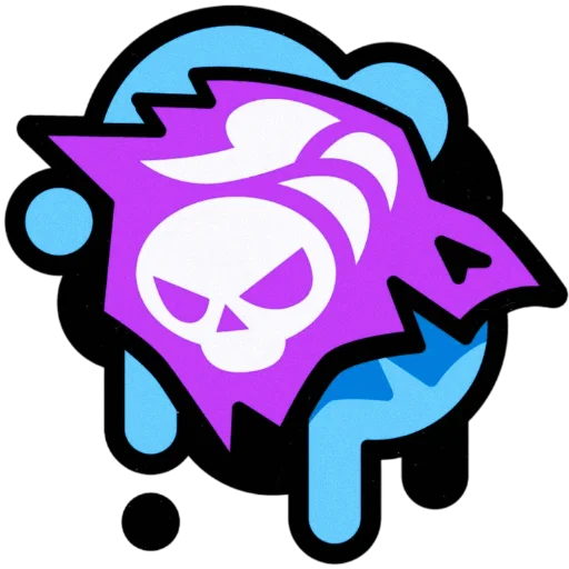 Sticker from the "Brawl Stars Sprays" sticker pack