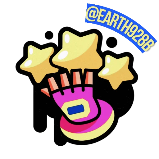 Sticker from the "Brawl Stars Sprays" sticker pack