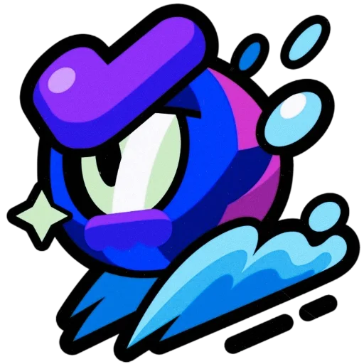 Sticker from the "Brawl Stars Sprays" sticker pack