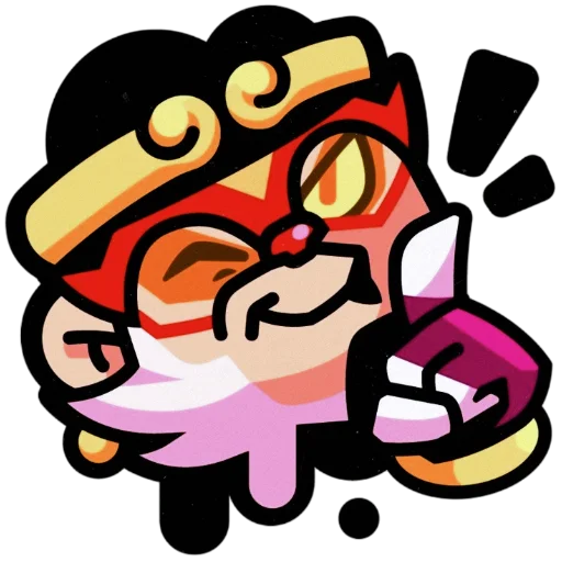 Sticker from the "Brawl Stars Sprays" sticker pack