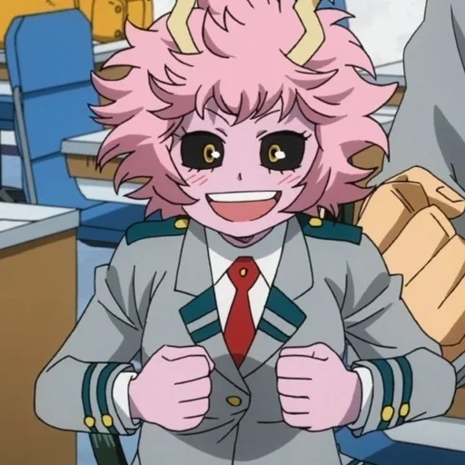 Sticker from the "Ashido Mina" sticker pack