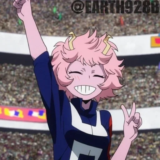 Sticker from the "Ashido Mina" sticker pack