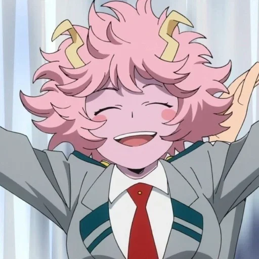 Sticker from the "Ashido Mina" sticker pack