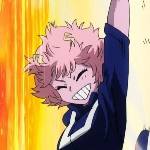 Sticker from the "Ashido Mina" sticker pack