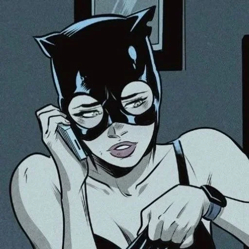 Sticker from the "Catwoman" sticker pack