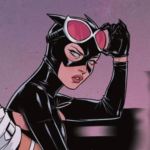 Sticker from the "Catwoman" sticker pack