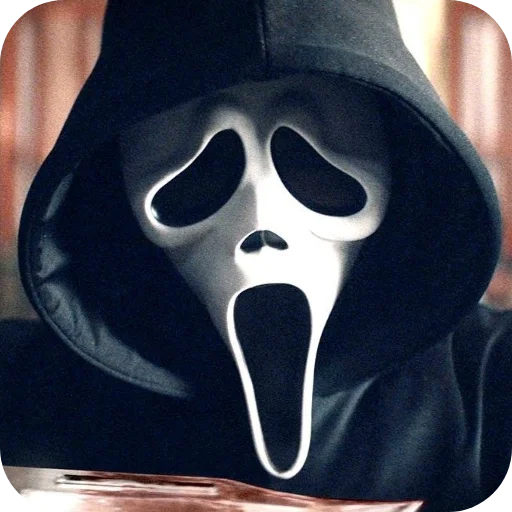 Sticker from the "Scream" sticker pack