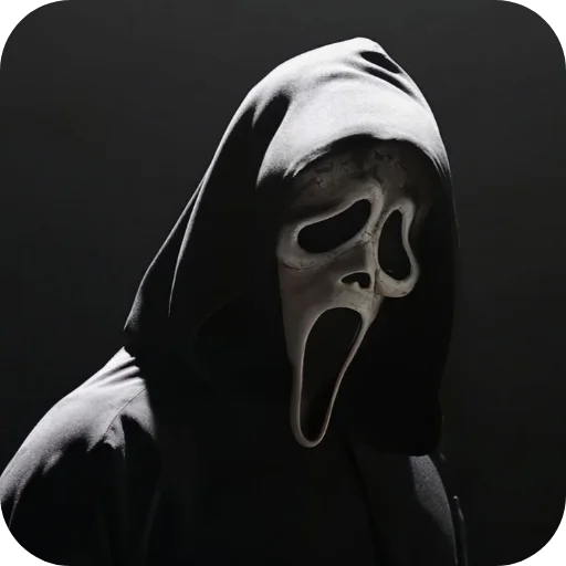 Sticker from the "Scream" sticker pack