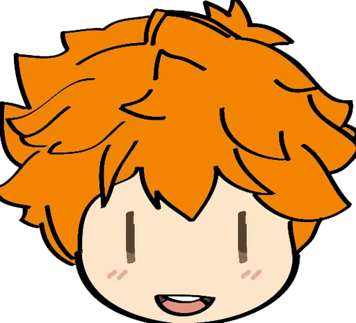 Sticker from the "Shiri16's Haikyuu" sticker pack