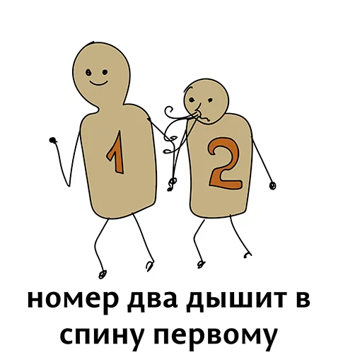 Sticker from the "Абсурдизмы" sticker pack