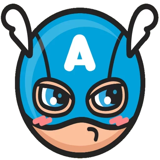 Sticker from the "Marvel and DC" sticker pack