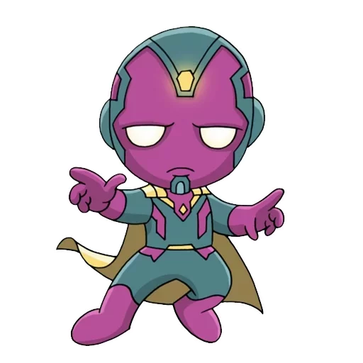 Sticker from the "Marvel and DC" sticker pack