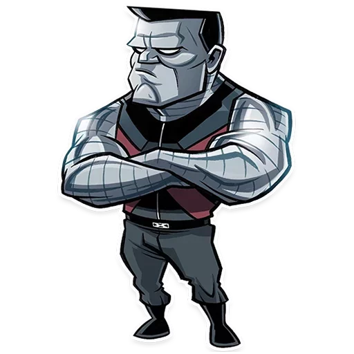 Sticker from the "Marvel and DC" sticker pack