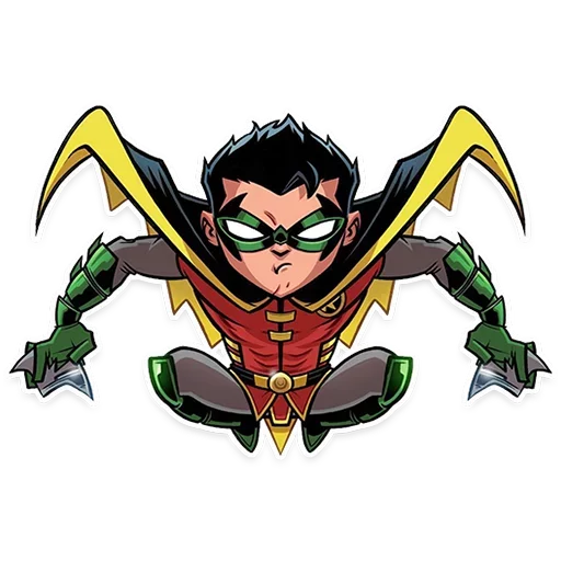 Sticker from the "Marvel and DC" sticker pack