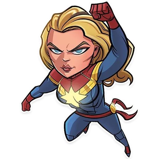 Sticker from the "Marvel and DC" sticker pack