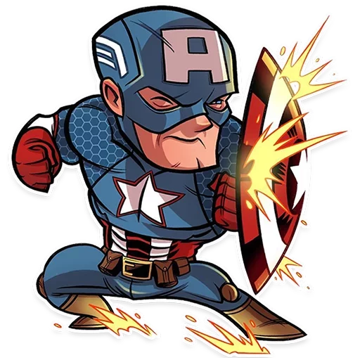 Sticker from the "Marvel and DC" sticker pack