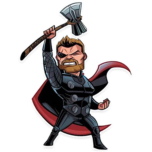 Sticker from the "Marvel and DC" sticker pack