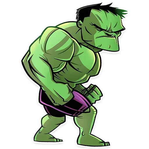 Sticker from the "Marvel and DC" sticker pack