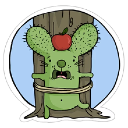 Sticker from the "Cool Cucumber" sticker pack