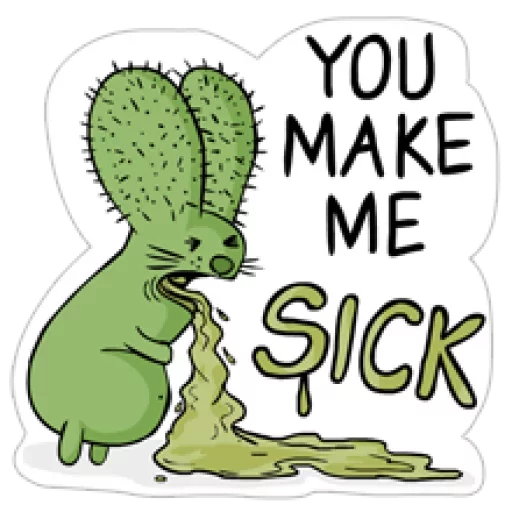 Sticker from the "Cool Cucumber" sticker pack