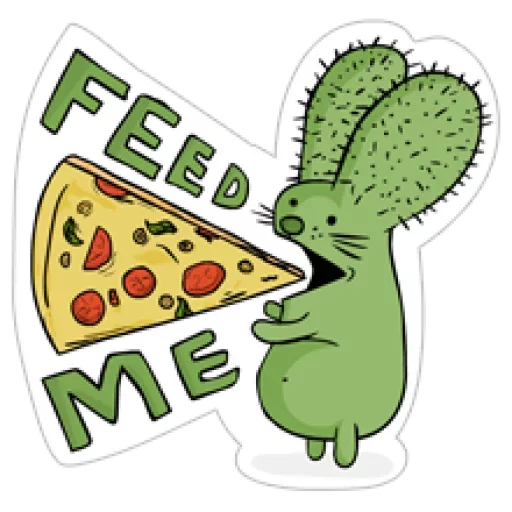 Sticker from the "Cool Cucumber" sticker pack