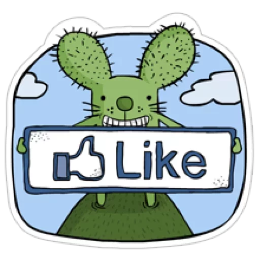 Sticker from the "Cool Cucumber" sticker pack