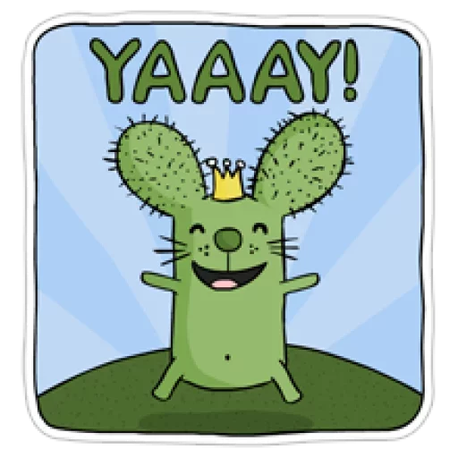 Sticker from the "Cool Cucumber" sticker pack