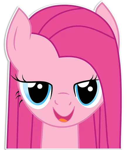 Sticker from the "Pinkie Pie" sticker pack