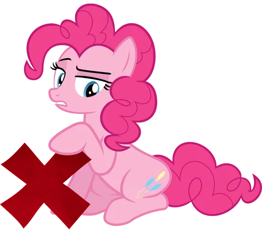 Sticker from the "Pinkie Pie" sticker pack