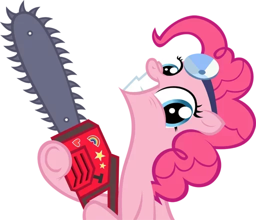 Sticker from the "Pinkie Pie" sticker pack