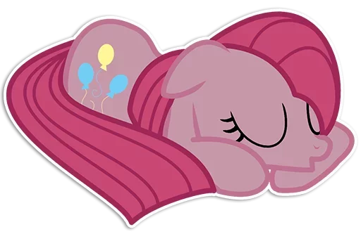 Sticker from the "Pinkie Pie" sticker pack