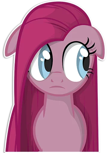 Sticker from the "Pinkie Pie" sticker pack