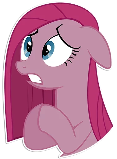 Sticker from the "Pinkie Pie" sticker pack