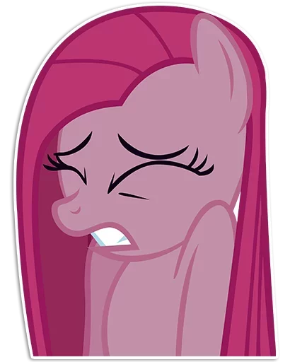 Sticker from the "Pinkie Pie" sticker pack