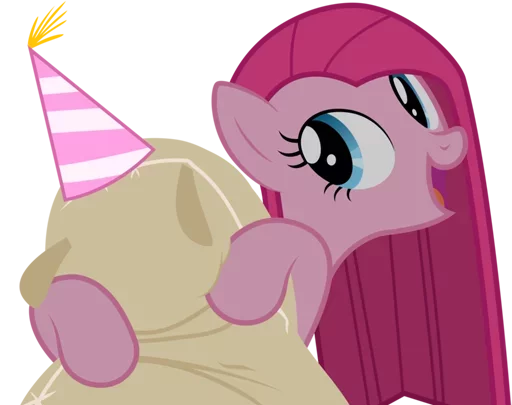 Sticker from the "Pinkie Pie" sticker pack