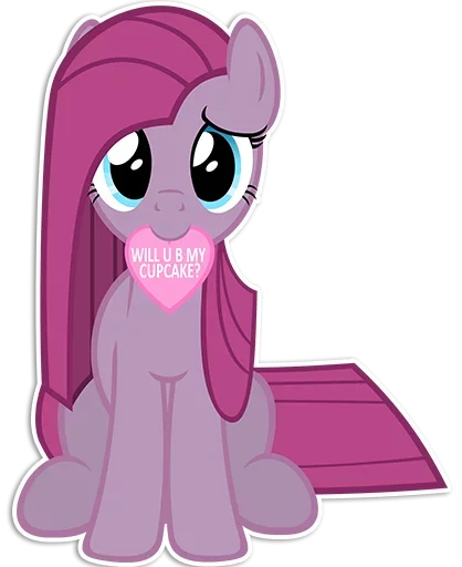 Sticker from the "Pinkie Pie" sticker pack