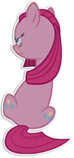 Sticker from the "Pinkie Pie" sticker pack