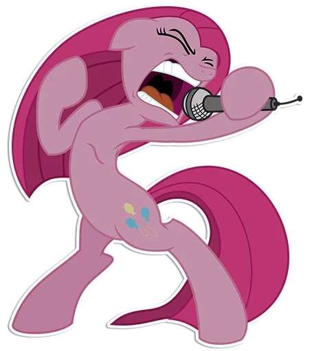 Sticker from the "Pinkie Pie" sticker pack